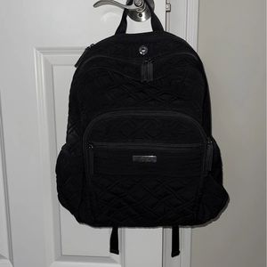 Vera Bradley Campus Backpack in Black